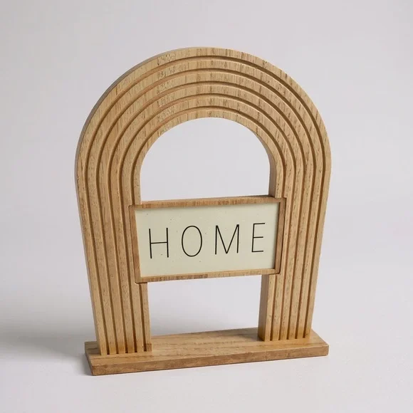 Wooden Arched Home Decor Accent - Picture 7 of 8
